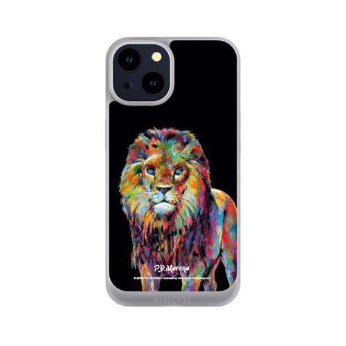 Apple iPhone 14 NIVOpure Löwe Bunte Kunst von P.D. Moreno