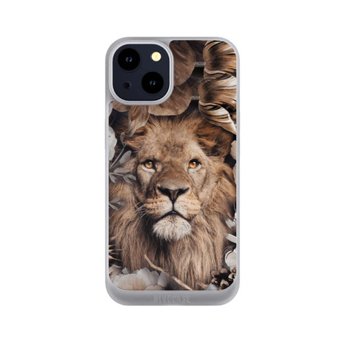 Apple iPhone 14 NIVOpure Lion Flower Frame beige
