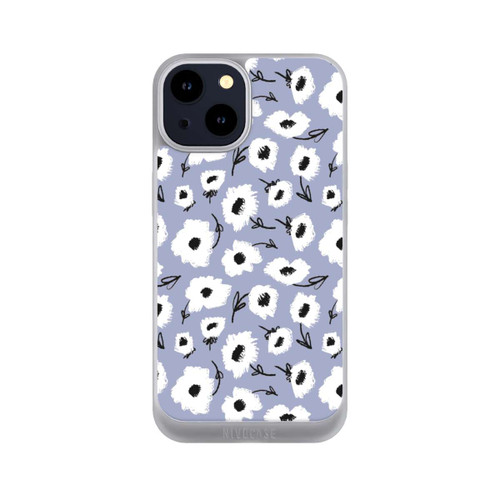Apple iPhone 14 NIVOpure Pattern Fleurs Lilas