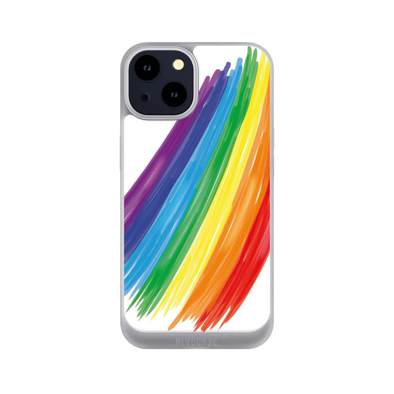 iPhone 14 NIVOpure Rainbow Paint Brush