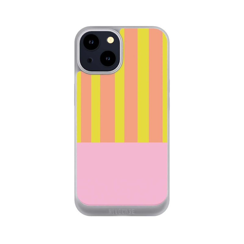 iPhone 14 NIVOpure Neonfarbige Streifen