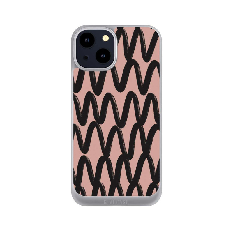 iPhone 14 NIVOpure Zig Zag Noir
