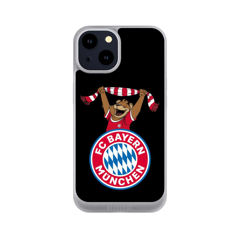 iPhone 14 NIVOpure Bernie Jubel mit Schal Schwarz