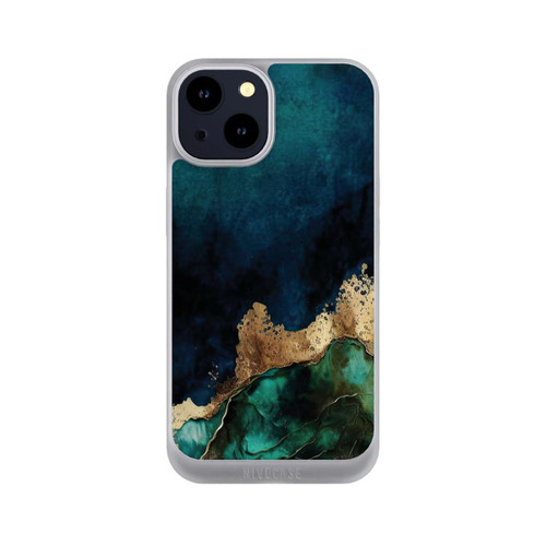 Apple iPhone 14 NIVOpure Petrolblau mit Gold