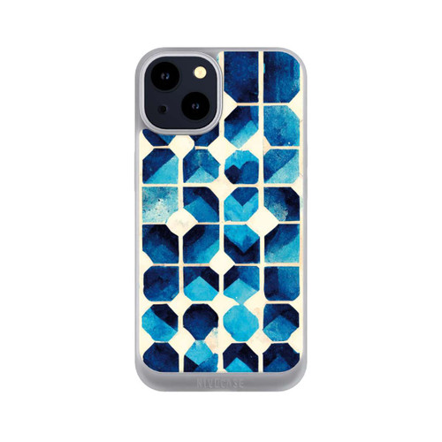 Apple iPhone 14 NIVOpure Motif bleu