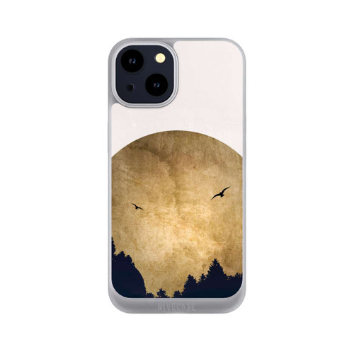 Apple iPhone 14 NIVOpure Zwei Vögel vor Mond