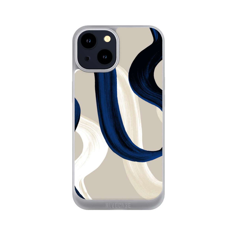 iPhone 14 NIVOpure Abstrakte Pinselstriche 80