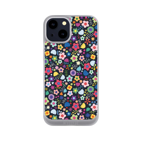 Apple iPhone 14 NIVOpure Psychedelic Flowers Multi Black