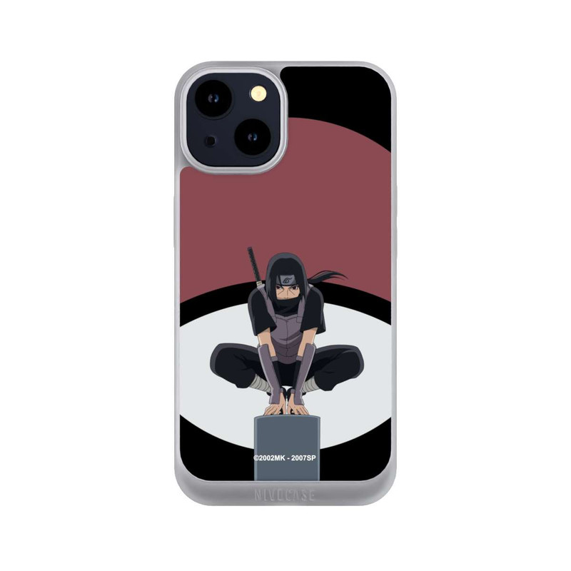 iPhone 14 NIVOpure Itachi Uchiha Symbol schwarz