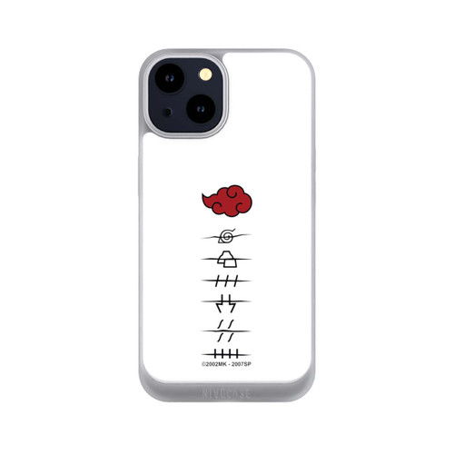 Apple iPhone 14 NIVOpure Akatsuki Mitgliedersymbole Weiß