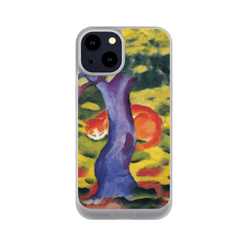 Apple iPhone 14 NIVOpure Katze hinter Einem Baum von Franz Marc