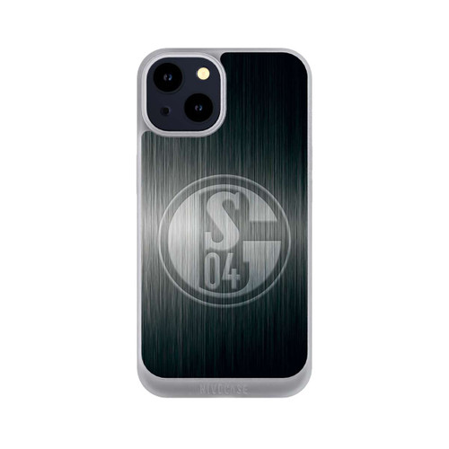 Apple iPhone 14 NIVOpure Schalke 04 Metall Look