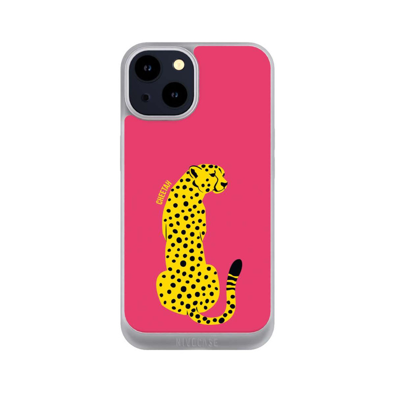 iPhone 14 NIVOpure Colourful Yellow Cat