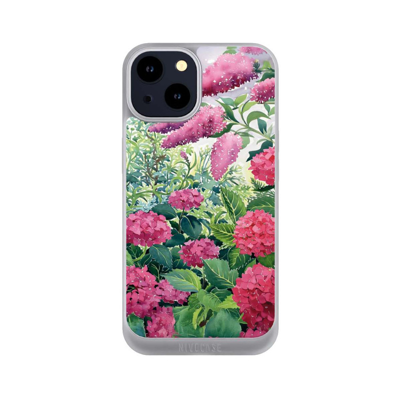 iPhone 14 NIVOpure Garden Hydrangeas and Buddleia by Christopher Ryland