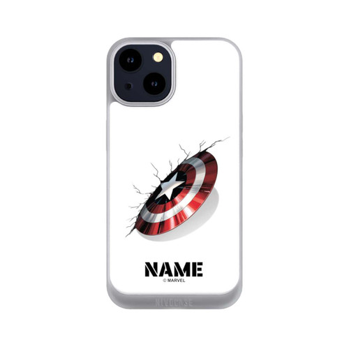 Apple iPhone 14 NIVOpure Captain America Shield Personalisierbar