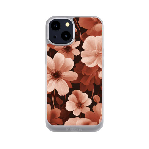 Apple iPhone 14 NIVOpure Rote Negativblumen mit KI