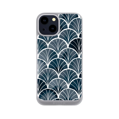 Apple iPhone 14 NIVOpure Botanische Brise Art Deco Grau