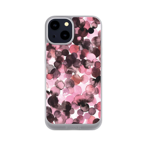 Apple iPhone 14 NIVOpure Blätterzauber Pink