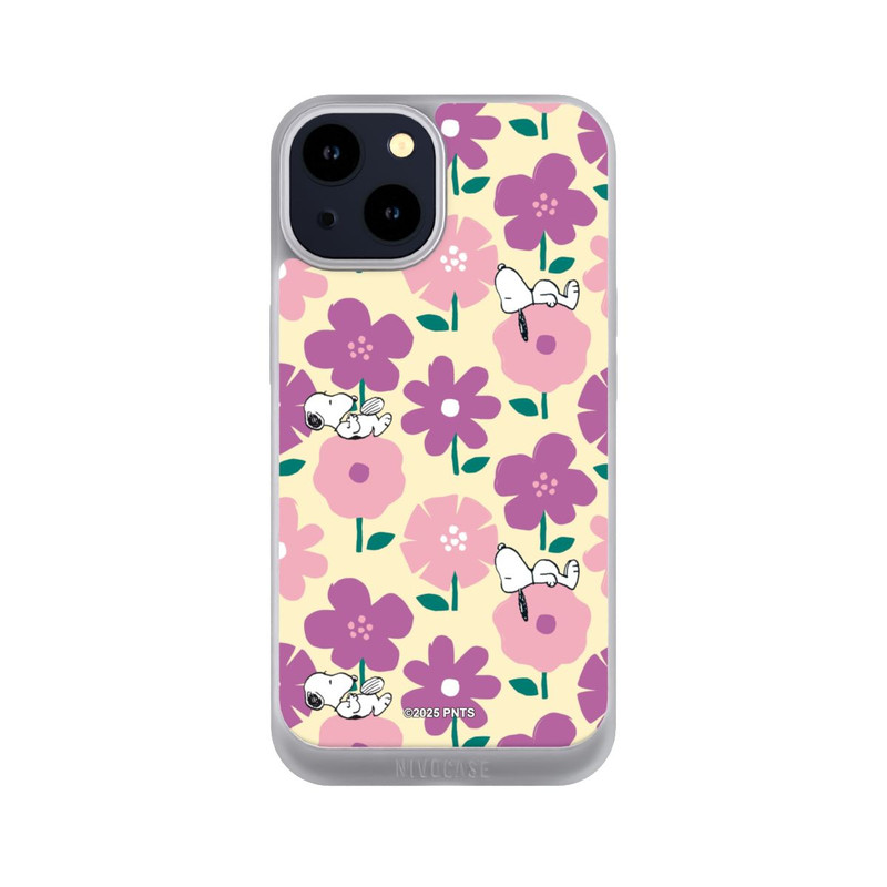 iPhone 14 NIVOpure Peanuts Flower Pattern Yellow