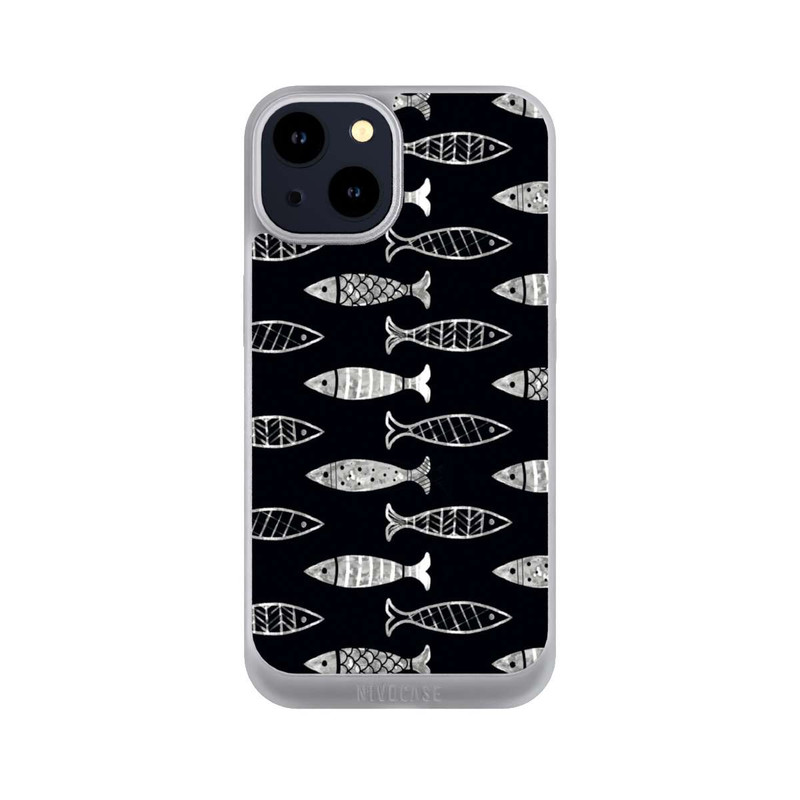 iPhone 14 NIVOpure Black Fishy Theme