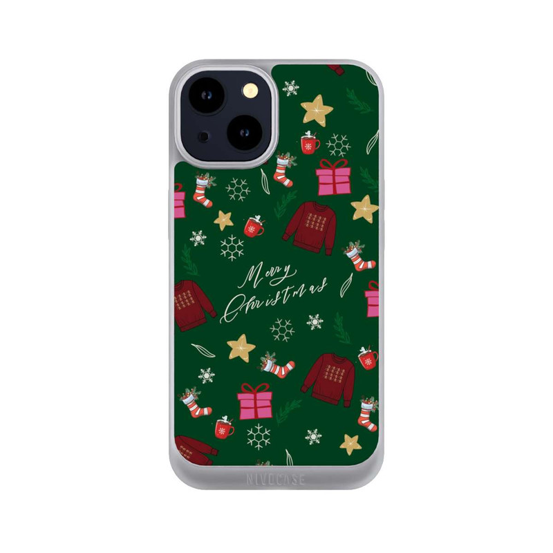 iPhone 14 NIVOpure Modèle de Noël Traditionnel