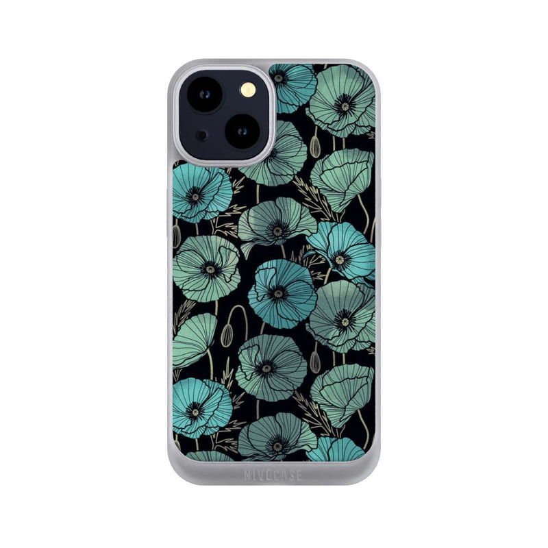 iPhone 14 NIVOpure Sommermohn Grün