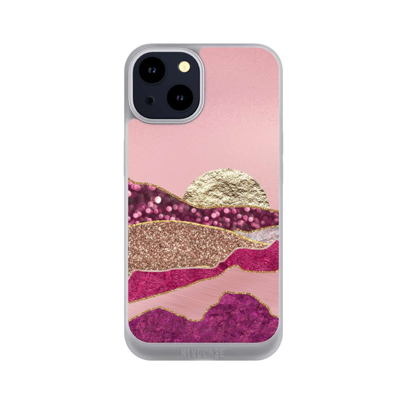 iPhone 14 NIVOpure Glamour Landscape Rosegold