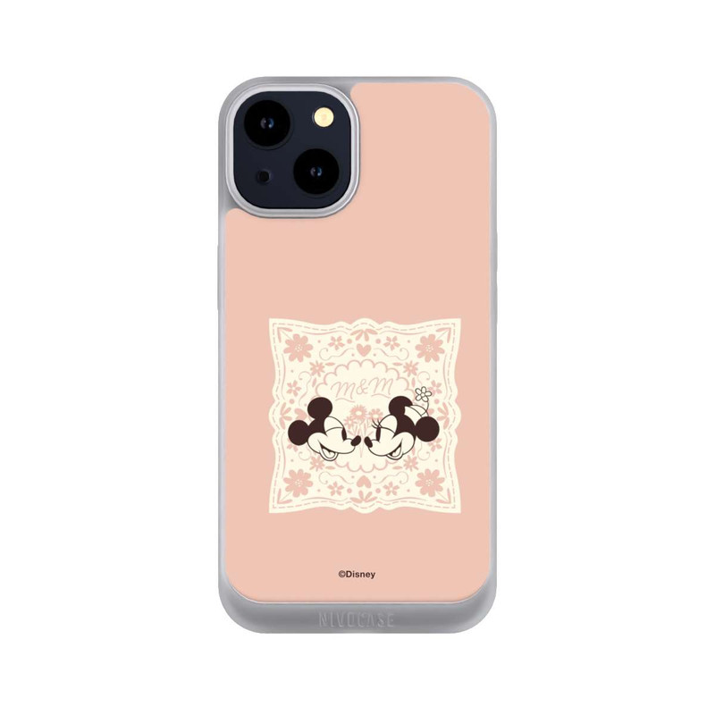 iPhone 14 NIVOpure Minnie und Micky Forever Rosa
