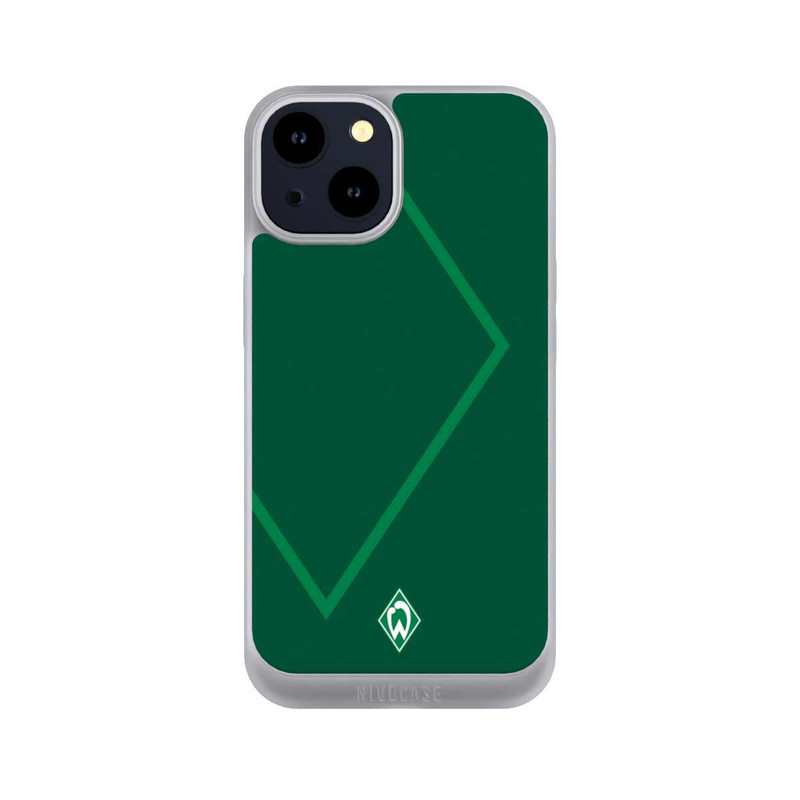 iPhone 14 NIVOpure Werder Grün Rautenelement