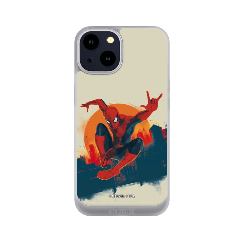 iPhone 14 NIVOpure Spider-Man Hero Force beige