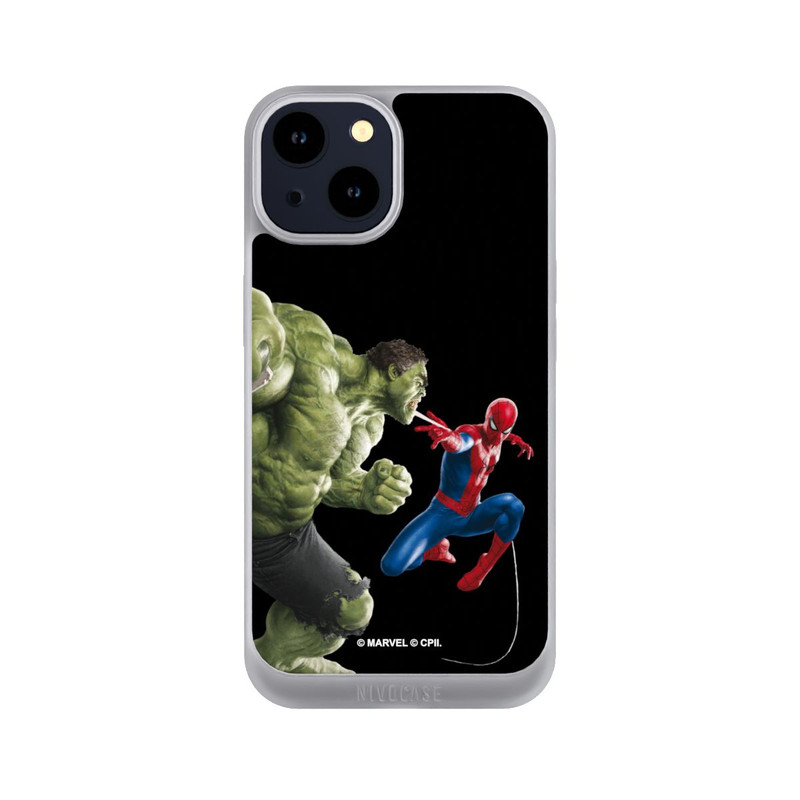 iPhone 14 NIVOpure Spider-Man affronte Hulk