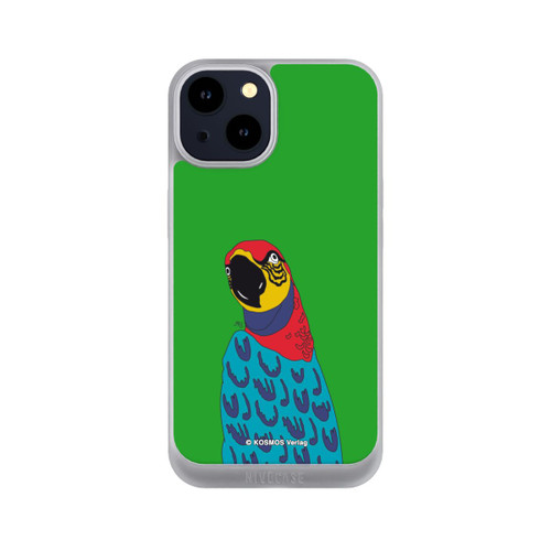Apple iPhone 14 NIVOpure Drei Fragezeichen und der Super-Papagei
