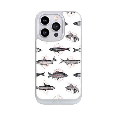 Apple iPhone 14 Pro NIVOpure Fische in Geometrie