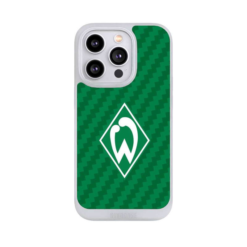iPhone 14 Pro NIVOpure Carbonlook - Werder Bremen