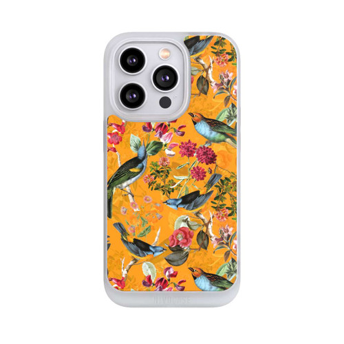 Apple iPhone 14 Pro NIVOpure Birds Flowers Wallpaper
