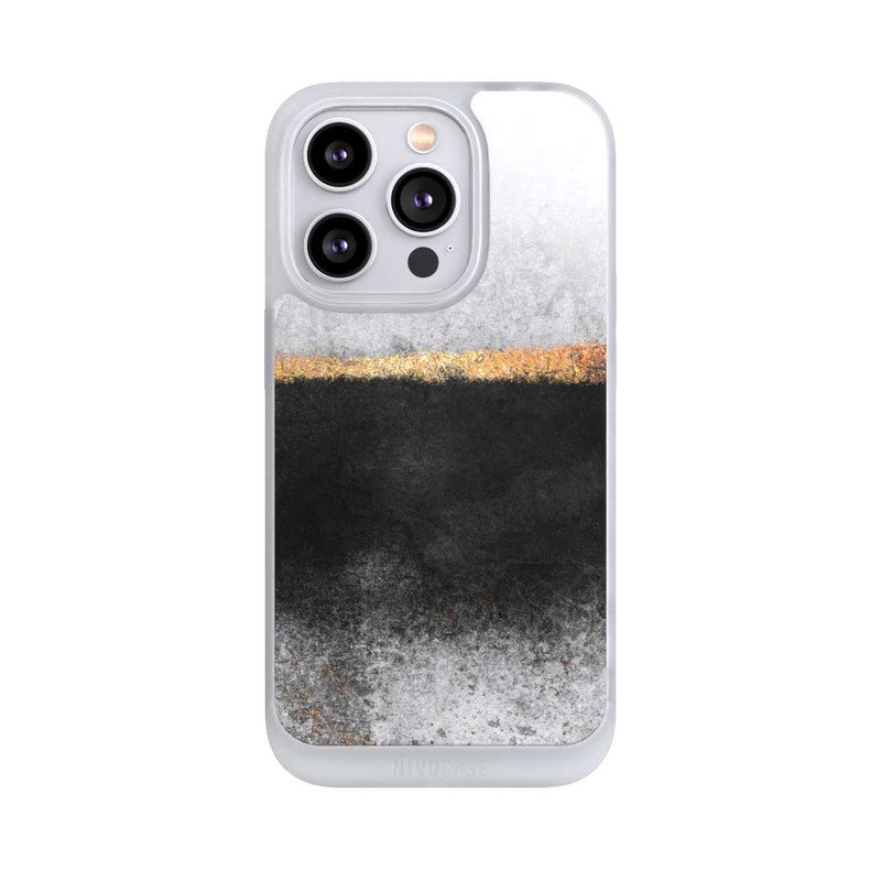 iPhone 14 Pro NIVOpure Ruß und Golddruck