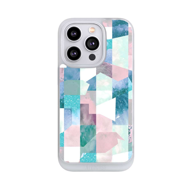 iPhone 14 Pro NIVOpure Collage Textur Pastell