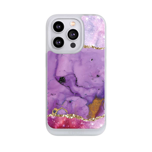 Apple iPhone 14 Pro NIVOpure Purple Galaxy Glamour Marble