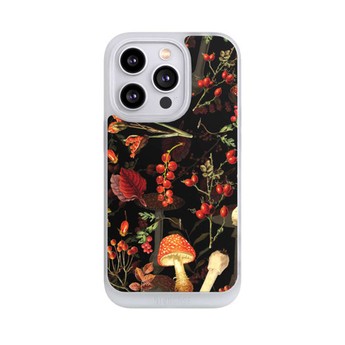 Apple iPhone 14 Pro NIVOpure Pilzmuster Schwarz