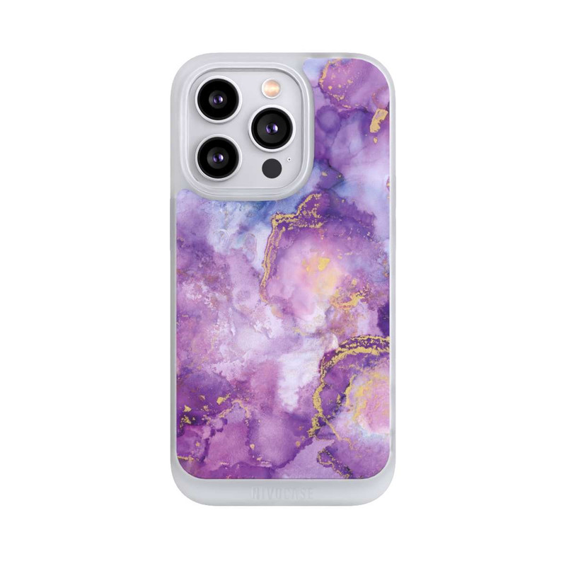 iPhone 14 Pro NIVOpure Purple Swirl Ink
