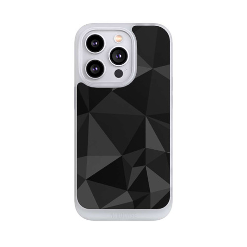 Apple iPhone 14 Pro NIVOpure Polygonmuster schwarz