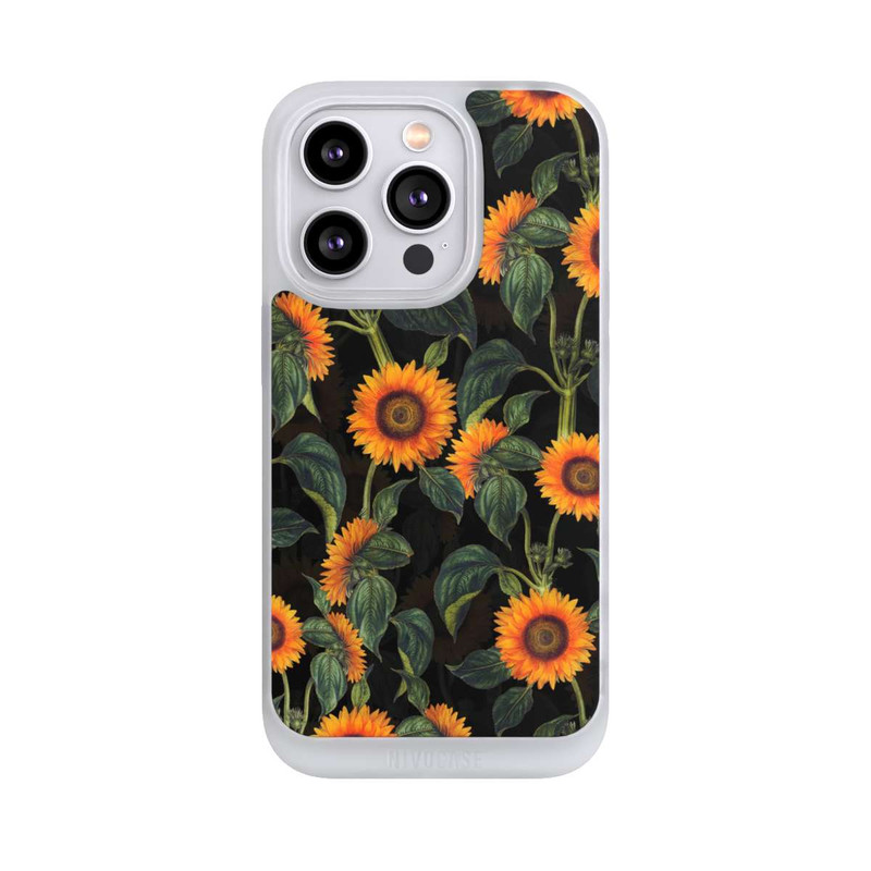 iPhone 14 Pro NIVOpure Sonnenblume schwarz