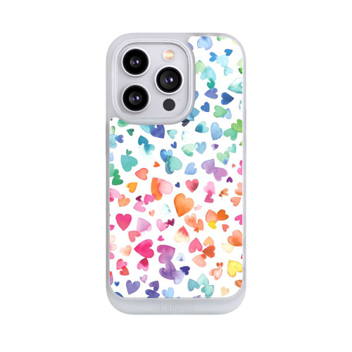 Apple iPhone 14 Pro NIVOpure Watercolor Love Hearts