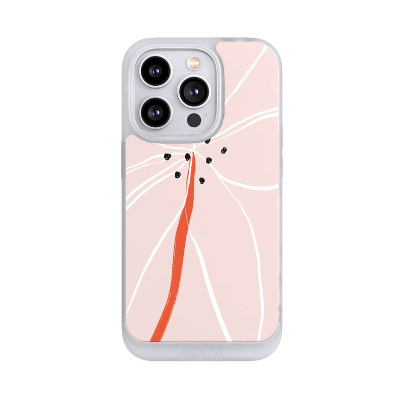 iPhone 14 Pro NIVOpure Abstrakte Blume Nr. 1