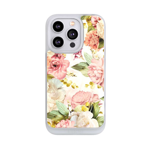 Apple iPhone 14 Pro NIVOpure Flower Frame Peonies beige