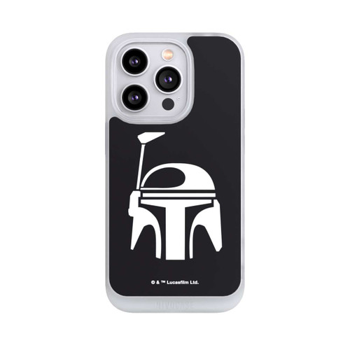 Apple iPhone 14 Pro NIVOpure Boba Fett Helm Schwarz