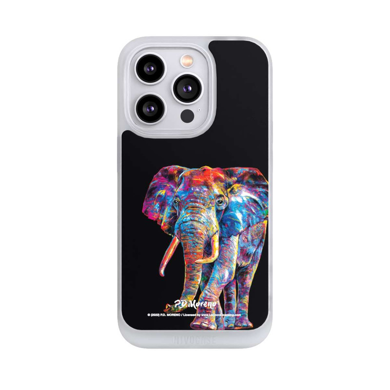 iPhone 14 Pro NIVOpure Elephant Art By P.D. Moreno