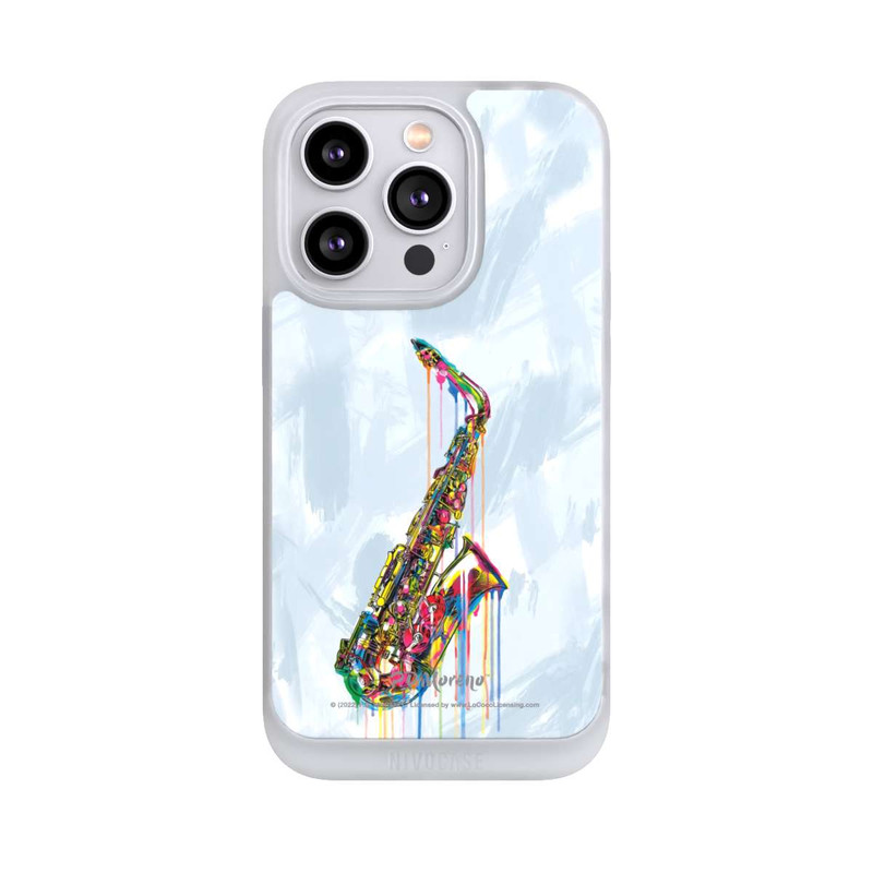 iPhone 14 Pro NIVOpure Saxophone Art By P.D. Moreno