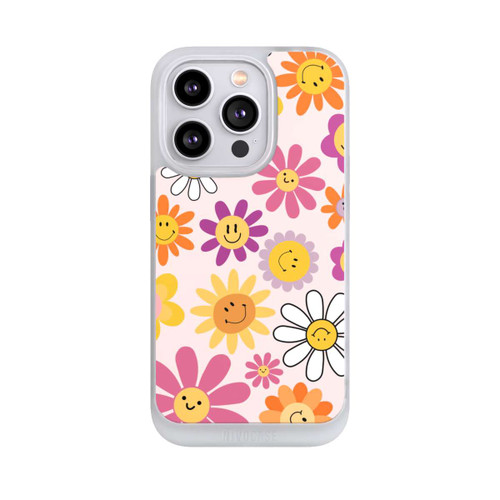 Apple iPhone 14 Pro NIVOpure Smiles Pink Flowers