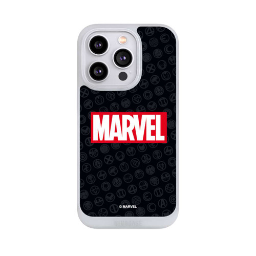 Apple iPhone 14 Pro NIVOpure Marvel Logo Black Red 